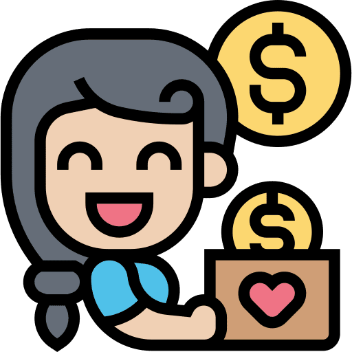 Volunteer occupation helper profession icon Volunteer occupation helper profession icon