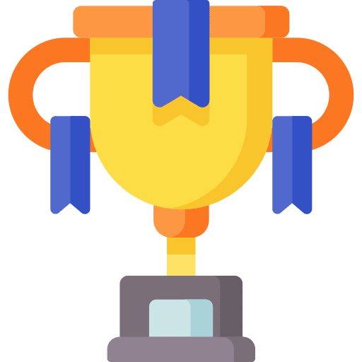 Trophy sports and competition champion trophy icon Trophy sports and competition champion trophy icon