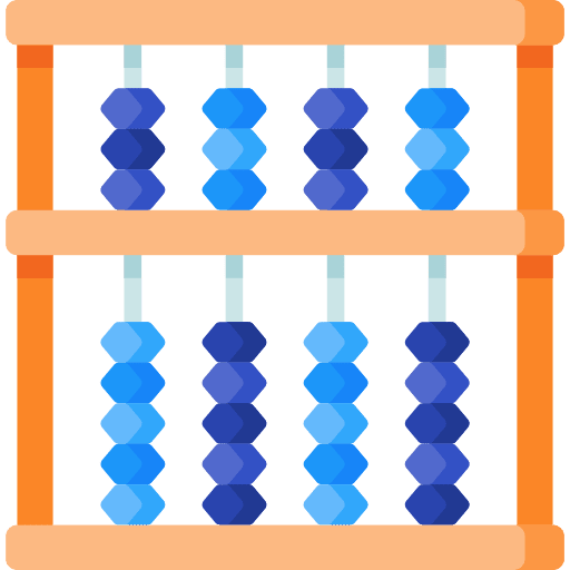 Abacus abacus stationery learning icon Abacus abacus stationery learning icon