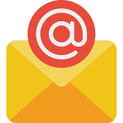 Email address chat letter icon