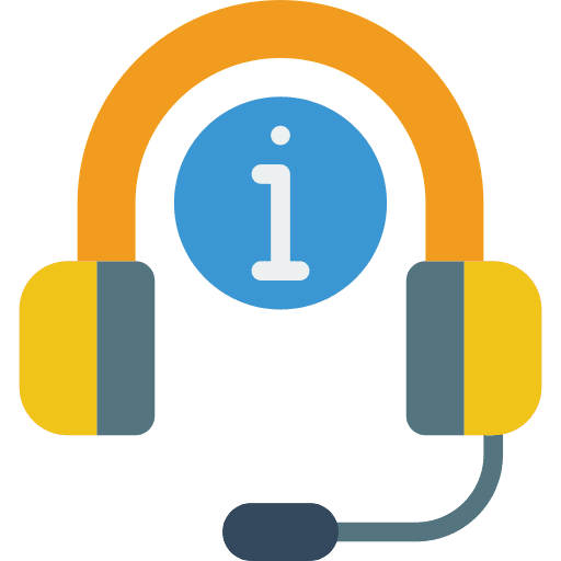 Headphones headphones center call icon