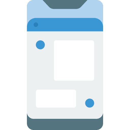 Mobile communications message smartphone icon