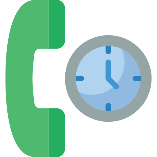 Phone telephones communications time icon