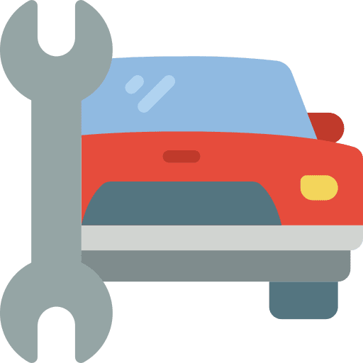 Car vehicle repair transport icon