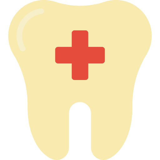 Tooth healthcare and medical dentist health icon