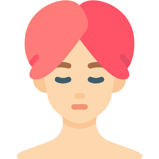 Beauty treatment woman wellness cosmetology icon