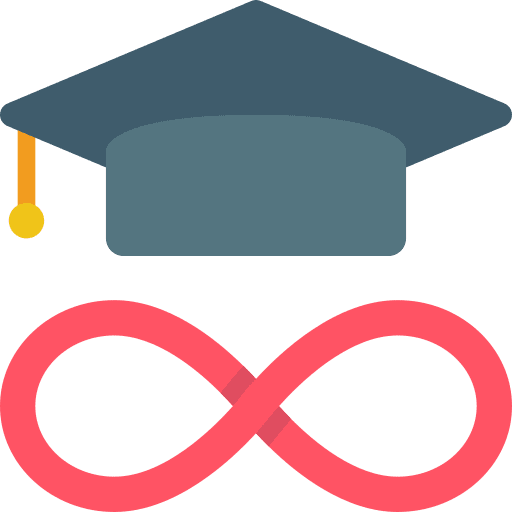 Hat school education hat icon