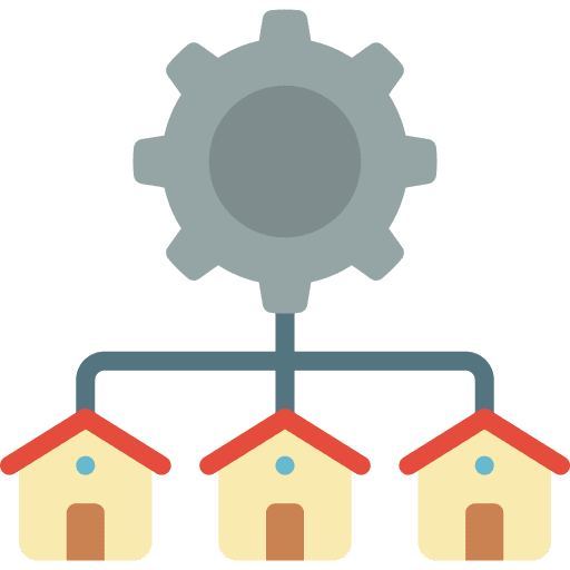 Settings property real estate manage icon