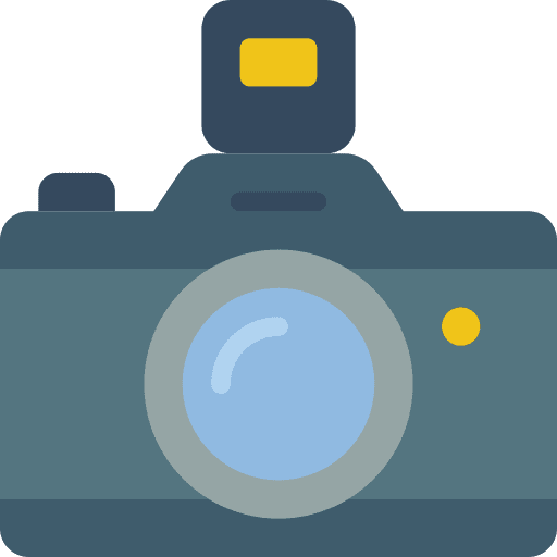 Camera flash camera image icon