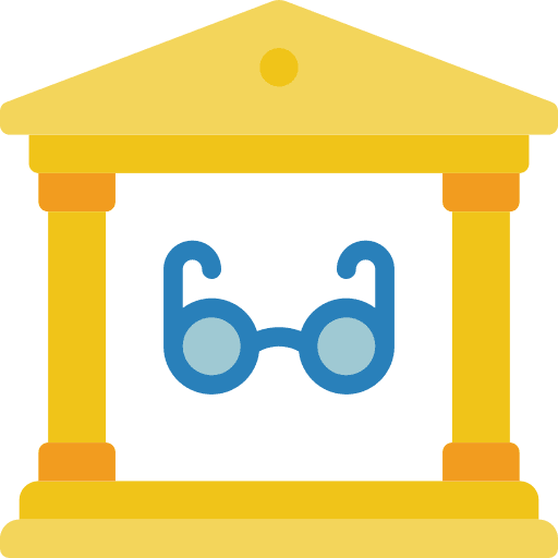 Classical learn building study icon