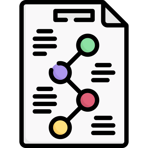Infographics infographic document growth icon