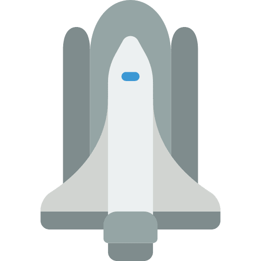 Rocket science rocket space icon