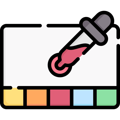 Dropper art and design color design software icon Dropper art and design color design software icon