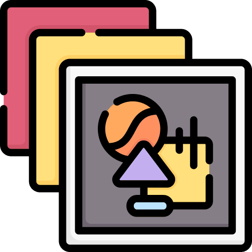 Gallery picture photo files and folders icon Gallery picture photo files and folders icon