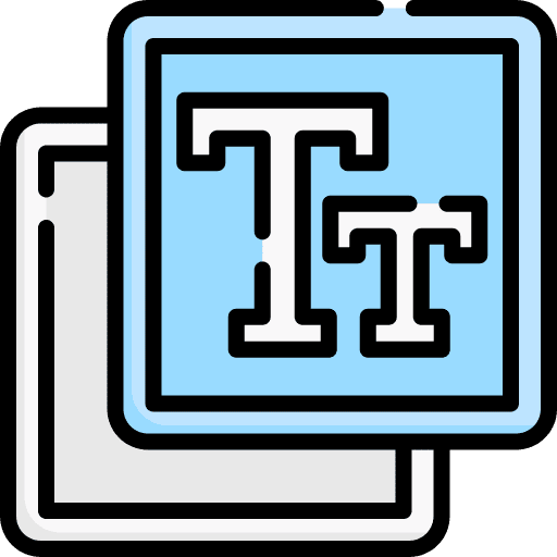 Text edit tools computer type icon Text edit tools computer type icon