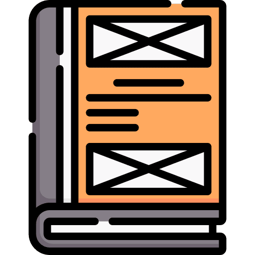 Cover art and design design reading icon Cover art and design design reading icon