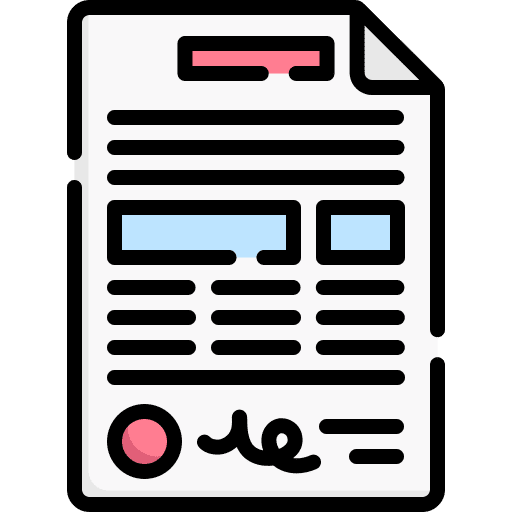 File files and folders contract sheet icon File files and folders contract sheet icon