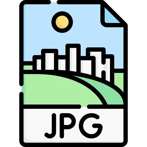 Jpg format archive document icon Jpg format archive document icon