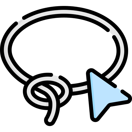 Lasso graphic tool lasso interface icon Lasso graphic tool lasso interface icon