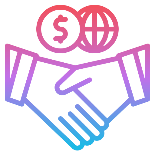 Agreement business deal greeting icon