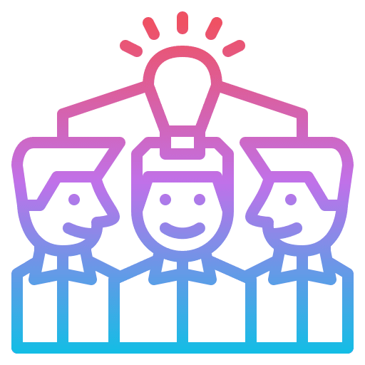Brainstorming discussion business and finance talk icon Brainstorming discussion business and finance talk icon