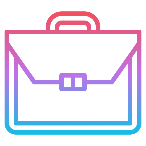 Briefcase job bag work icon Briefcase job bag work icon