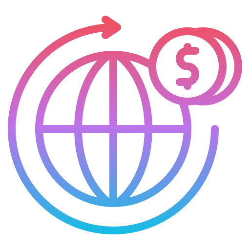 Corporation worldwide chart corporation icon Corporation worldwide chart corporation icon