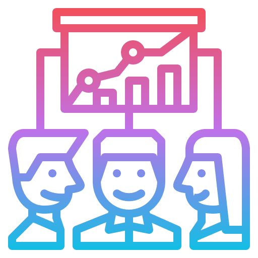 Presentation interview brainstorming networking icon Presentation interview brainstorming networking icon