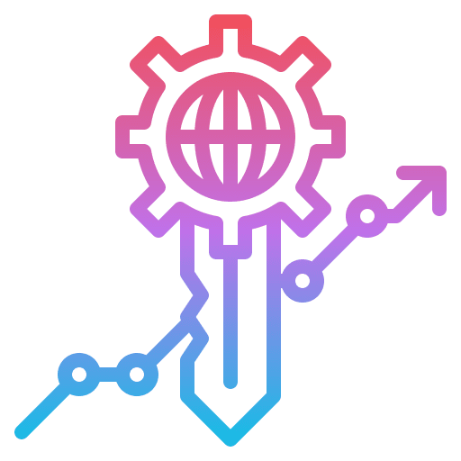 Successful solution strategy success icon Successful solution strategy success icon