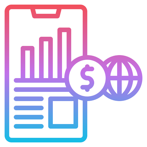 Online business money online business analytic icon Online business money online business analytic icon