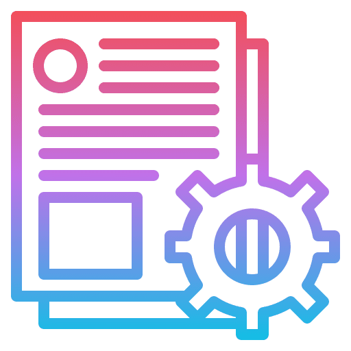 Project management file concept business and finance icon Project management file concept business and finance icon