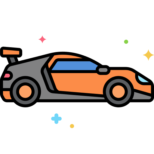 Sports car automobile sports car vehicle icon