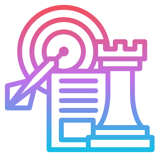 Strategy strategy business and finance thinking icon Strategy strategy business and finance thinking icon