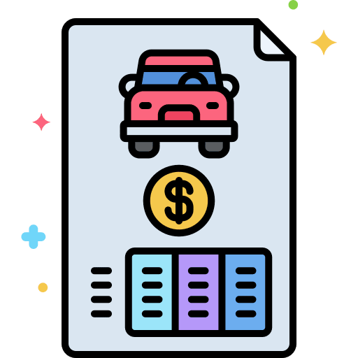 Finance commerce and shopping finance automotive icon Finance commerce and shopping finance automotive icon