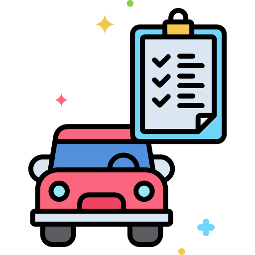 Specification vehicle ecommerce automotive icon
