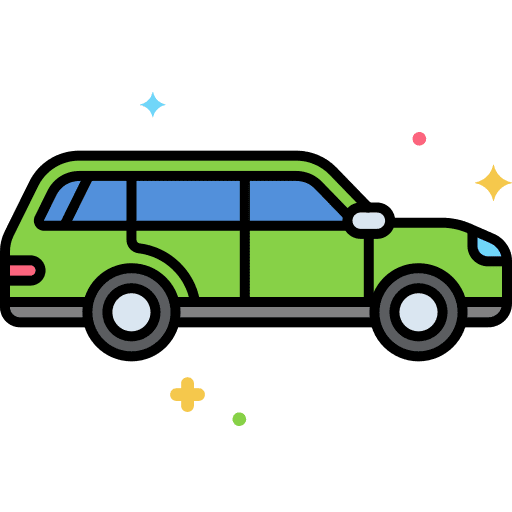 Station wagon automobile transportation station wagon icon Station wagon automobile transportation station wagon icon