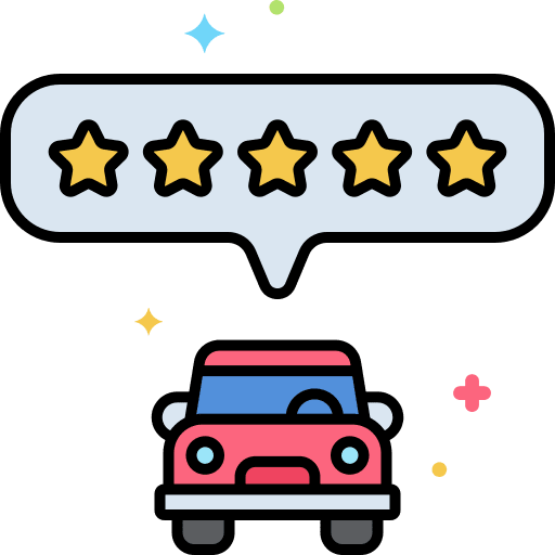 Car stars vehicle transportation icon Car stars vehicle transportation icon