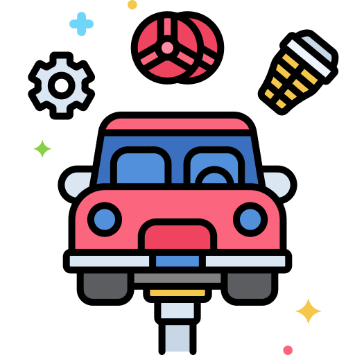 Cars automotive custom customization icon Cars automotive custom customization icon