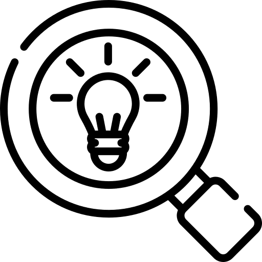 Search discovery talent creative icon