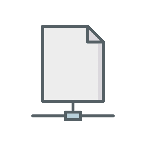 Paper sheet network paper icon Paper sheet network paper icon