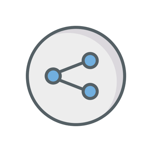 Share network connection share icon Share network connection share icon