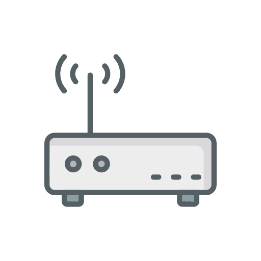 Wifi router wireless router modem wireless internet icon