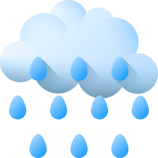 Rain cloud weather rainy icon