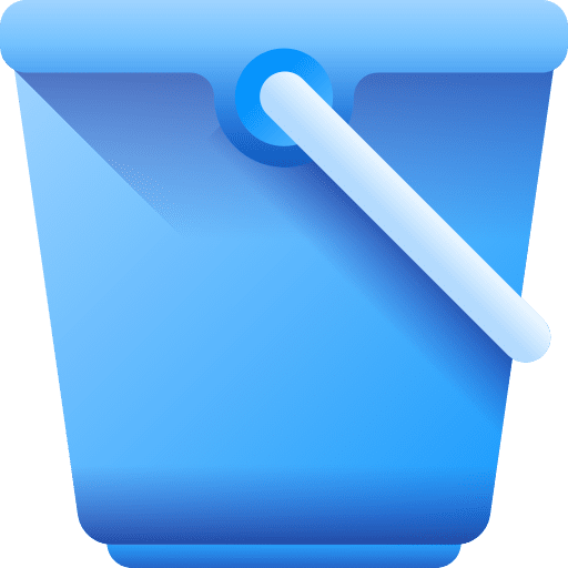 Water bucket bucket water gardening tool icon Water bucket bucket water gardening tool icon