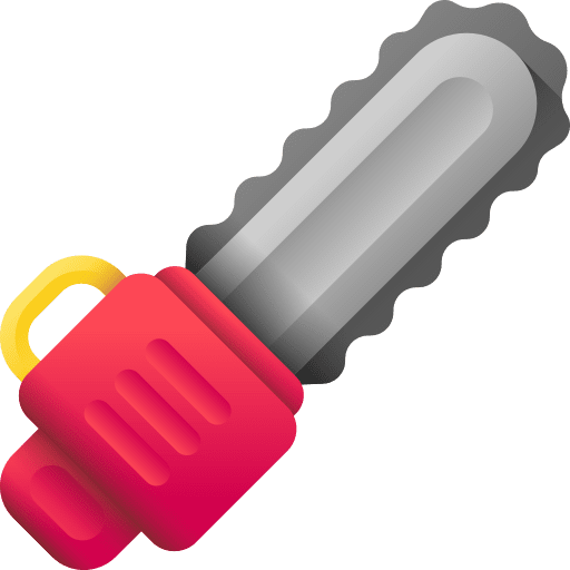Chainsaw farming and gardening wood handsaw icon Chainsaw farming and gardening wood handsaw icon