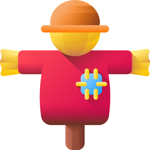 Scarecrow garden scarecrow farming and gardening icon Scarecrow garden scarecrow farming and gardening icon