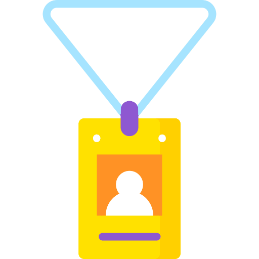 Id interface business and finance card icon Id interface business and finance card icon