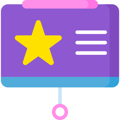 Presentation business and finance presentation education icon Presentation business and finance presentation education icon