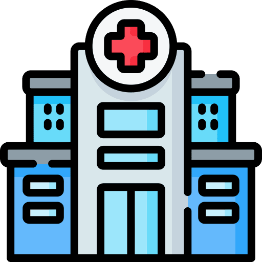 Hospital health clinic hospital medical icon