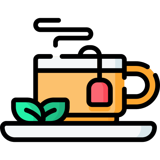 Infusion hot drink herbal infusion icon